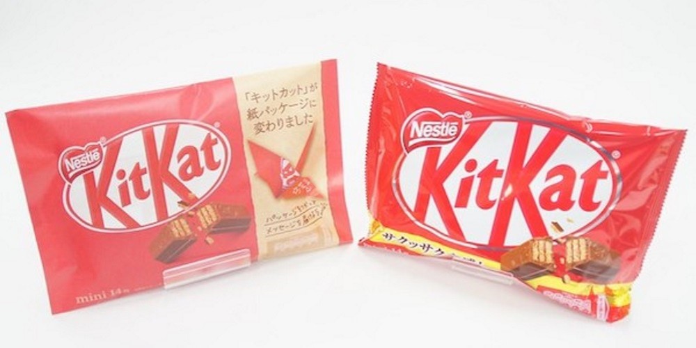 KitKat reemplazar&aacute; el pl&aacute;stico por papel en Jap&oacute;n e invita a que los clientes hagan origamis