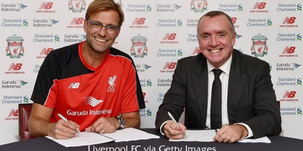 El millonario contrato de J&uuml;rgen Klopp con el Liverpool
