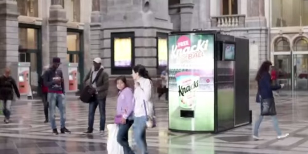 Una máquina expendedora revolucionó Bélgica