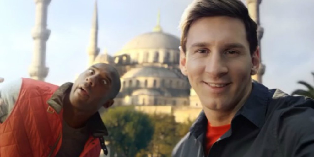 ​Lionel Messi y Kobe Bryant, dan la vuelta al mundo con Turkish Airlines