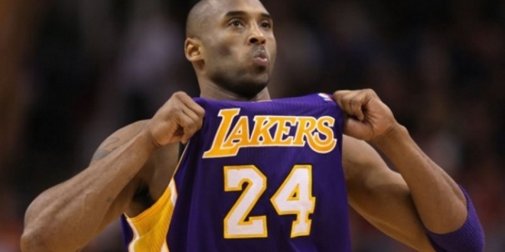 Kobe Bryant se retirará como el deportista de equipo con mayores ingresos