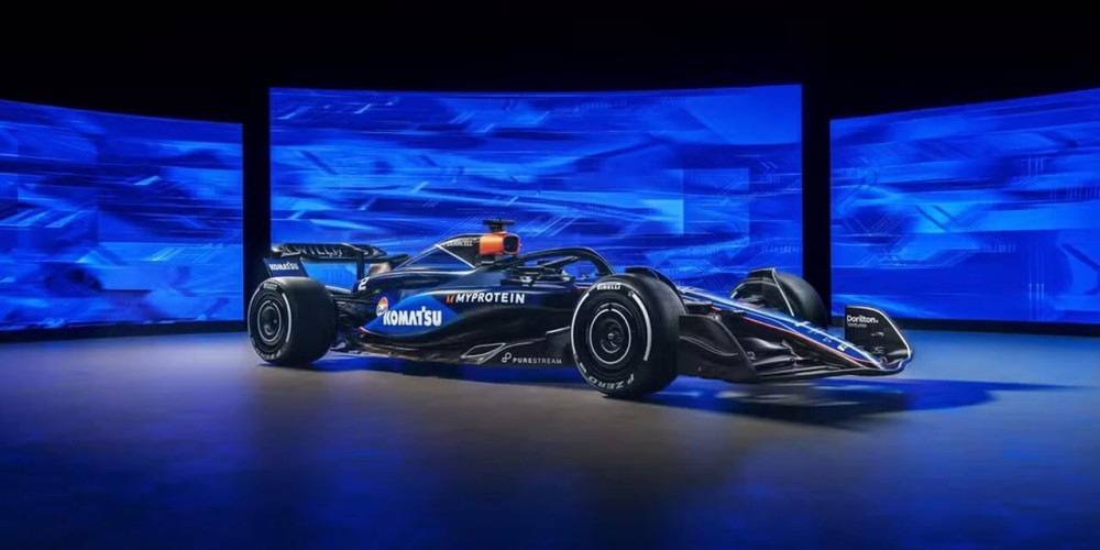 Con Komatsu como sponsor, Williams present&oacute; sus autos para la temporada