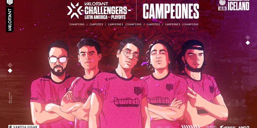 KR&Uuml; Esports se consagr&oacute; campe&oacute;n regional y viajar&aacute; a M&eacute;xico por el pase al Valorant Masters