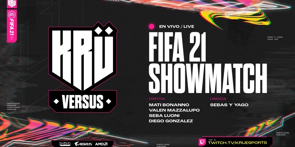 Vuelve “KRÜ Versus”, con un gran desafío de FIFA