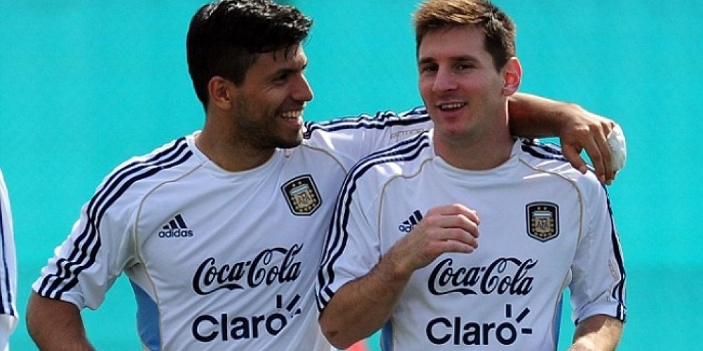 Agüero contó su particular regalo a Lionel Messi por la Navidad