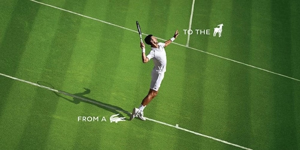 Lacoste reemplaz&oacute; su ic&oacute;nico cocodrilo por una cabra por una l&iacute;nea especial con Novak Djokovic
