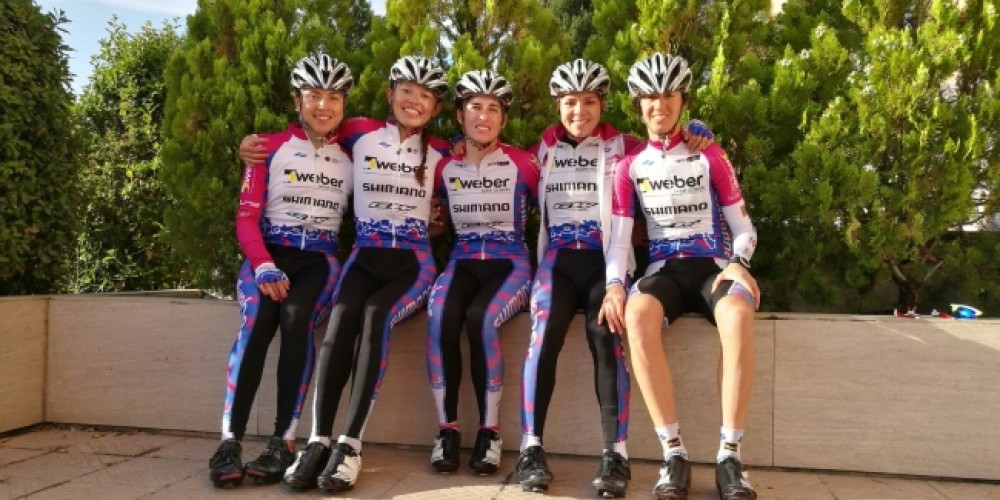 El Weber Shimano Ladies Power, de gira por Europa