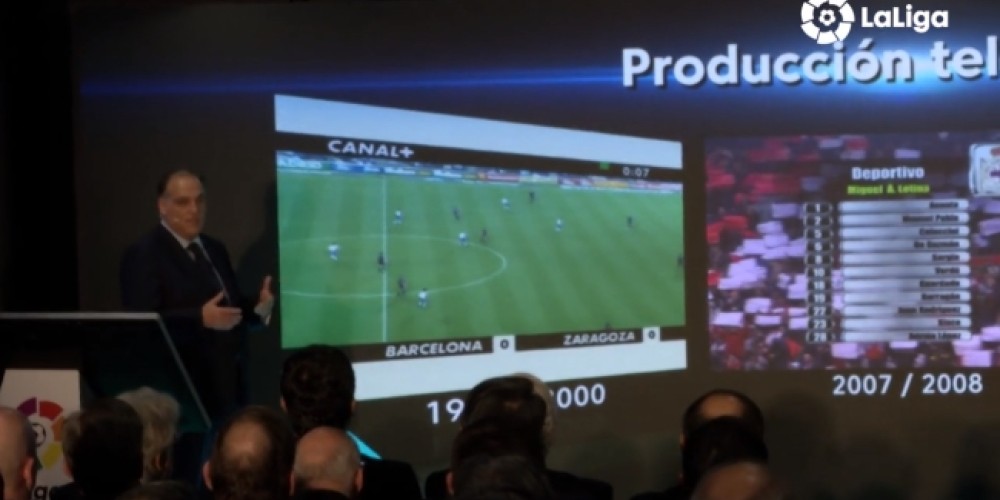 LaLiga de Espa&ntilde;a present&oacute; su &ldquo;nuevo estadio&rdquo;