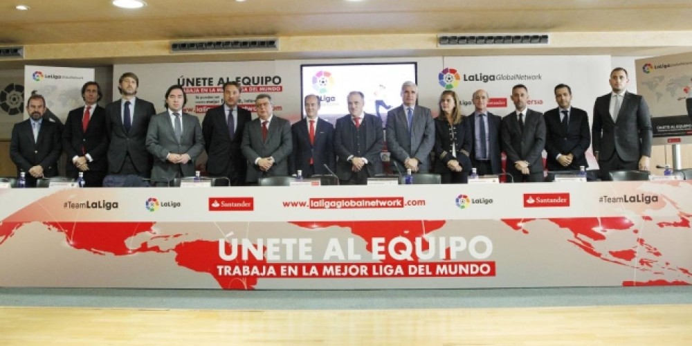 La Liga de España buscará empleados en 30 países de todo el mundo