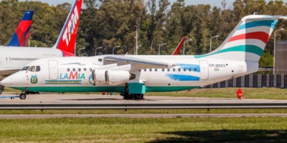 LaMia: Al avión que transportó a la Selección Argentina sólo le quedaban 18 minutos de combustible