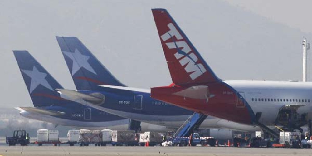 LAN y TAM serán las aerolíneas oficiales de la Copa América 2015