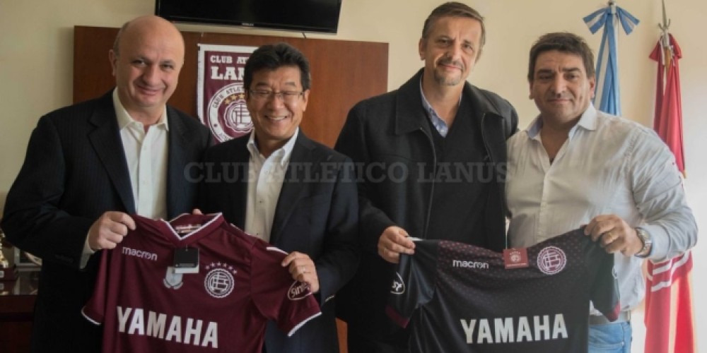 Se renovó la alianza entre Lanús y Yamaha