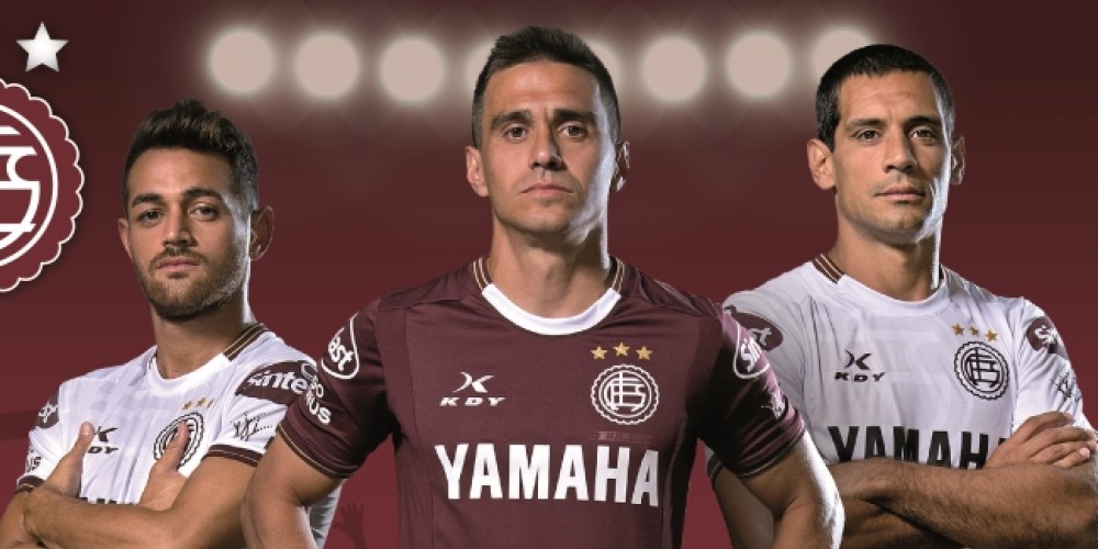 Lanús presentó sus nuevas camisetas para el 2016