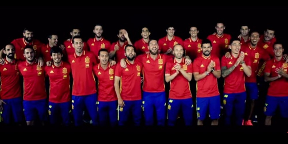 España lanzó el himno oficial de su Selección