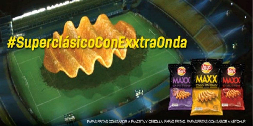 Lay's convirtió a La Bombonera en una cancha virtual