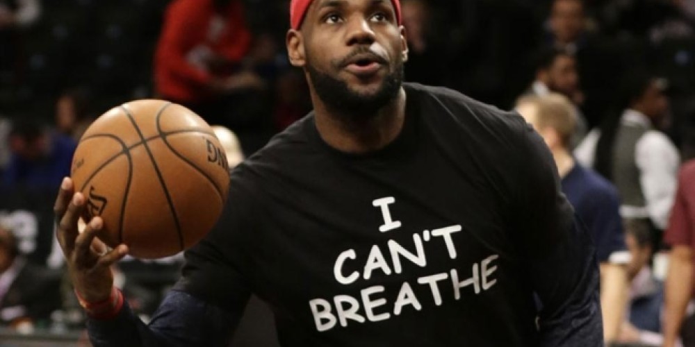 LeBron James y otros jugadores NBA se suman a las protestas contra la policía