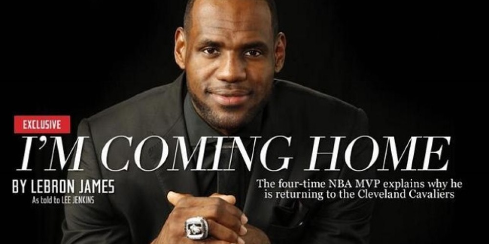 LeBron James y su regreso a los Cleveland Cavaliers revolucionan Twitter