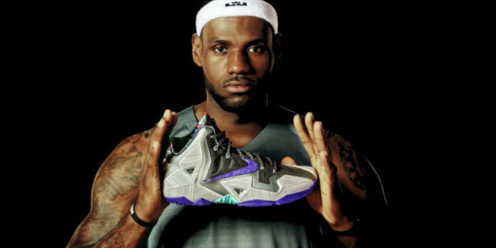  LeBron James es el que m&aacute;s zapatillas vende en la NBA