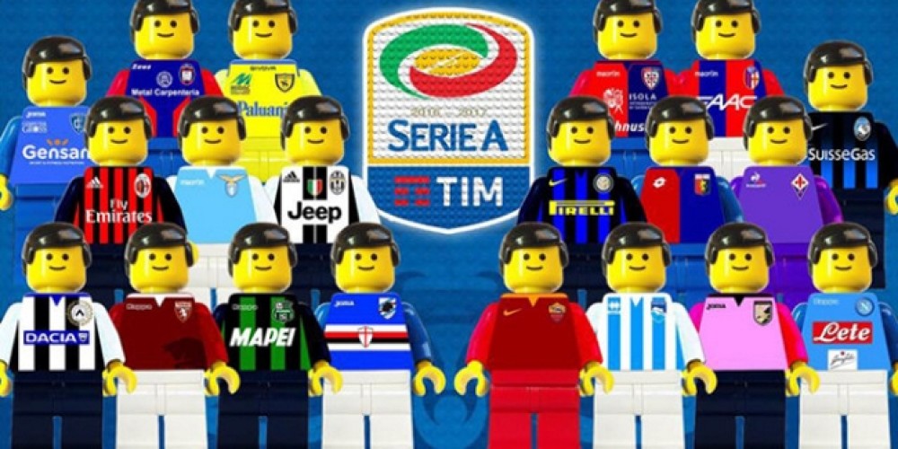 Lego lanz&oacute; los mu&ntilde;ecos de los 20 equipos de la Serie A