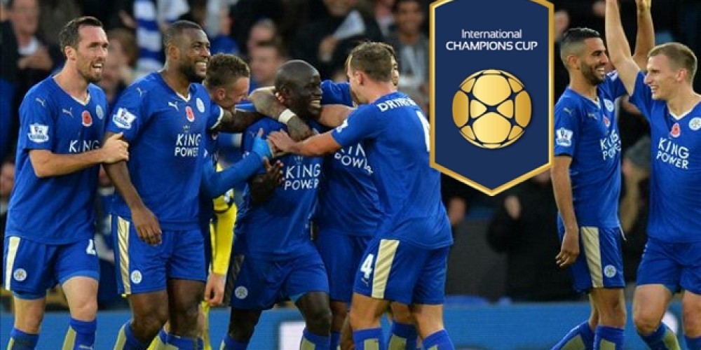 Leicester enfrentará al Barcelona y al PSG