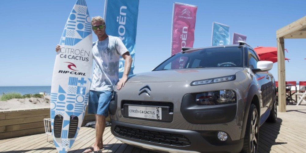 Experiencias y beneficios para clientes de la mano del Citro&euml;n c4 Cactus Rip Curl