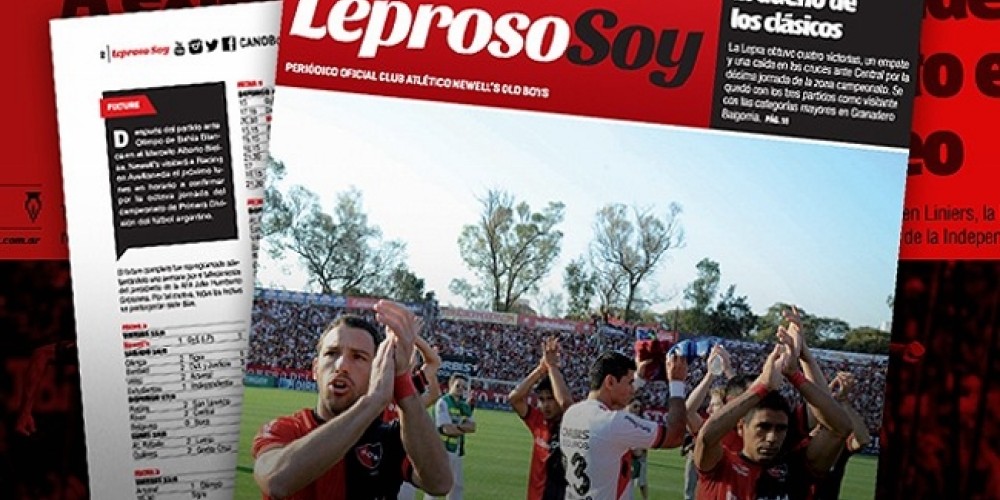 Newell’s presentó “Leproso Soy”, su nuevo periódico oficial