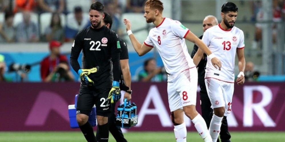 Túnez, la selección víctima de las lesiones más insólitas de la Copa del Mundo