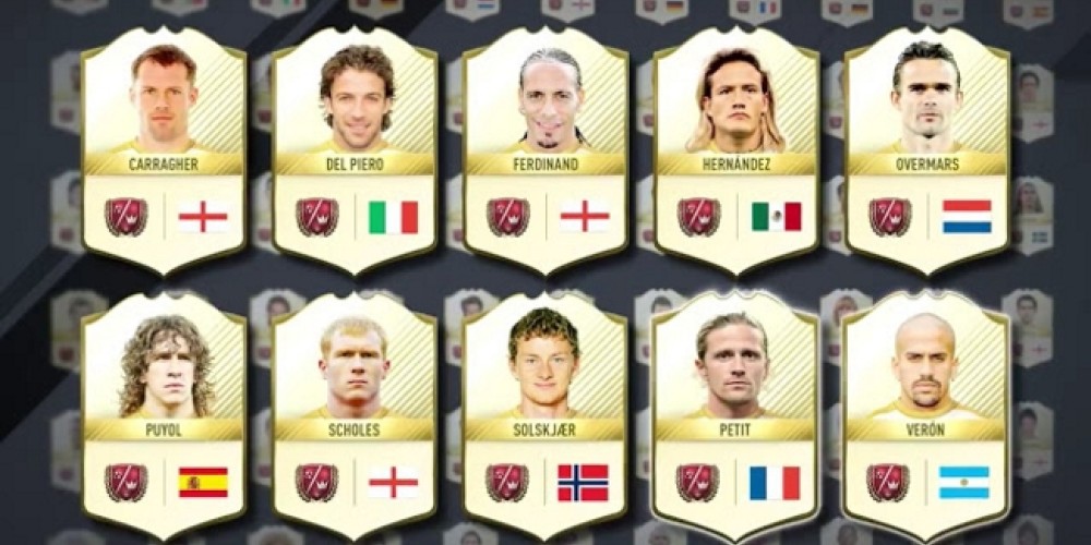 FIFA17 tendrá nuevas leyendas como Verón, Del Piero y Scholes
