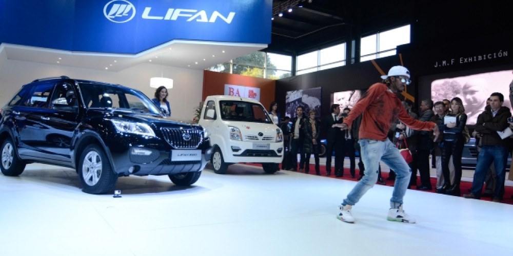 LIFAN desembarcó en Argentina y deslumbró con su show