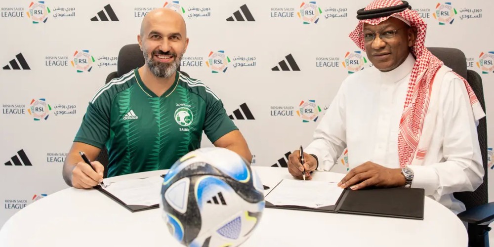 adidas ser&aacute; el nuevo patrocinador de pelotas de la Saudi Pro League