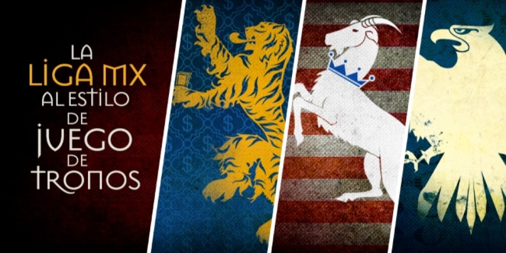 As&iacute; ser&iacute;an los principales escudos mexicanos bajo la tem&aacute;tica de Game of Thrones
