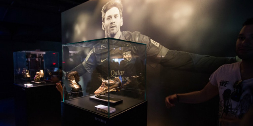 ​​Lionel Messi tiene su espacio exclusivo en el Museo del Barcelona