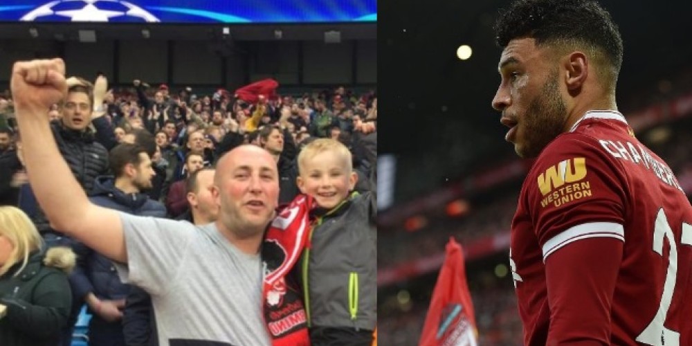 Oxlade-Chamberlain sorprendió a una familia inglesa con entradas para la final de la Champions