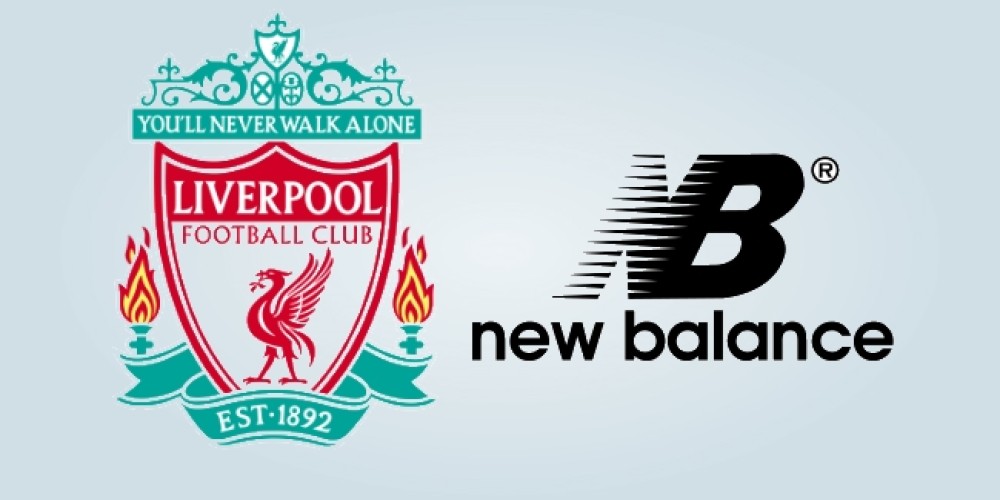 Liverpool firm&oacute; con New Balance el segundo mejor patrocinio de camisetas del mundo