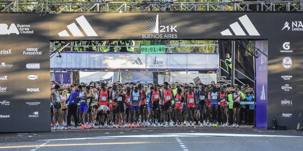 Lluvia de récords en los 21K de Bs As: de Jacob Kiplimo a Florencia Borelli, una carrera histórica