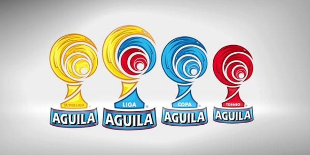 Se conocieron los nuevos logos del f&uacute;tbol colombiano presentados por &Aacute;guila