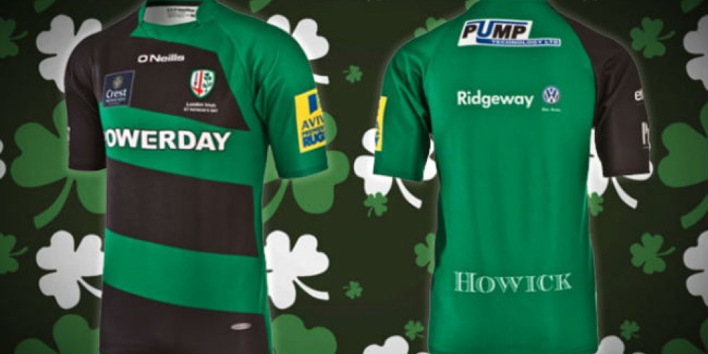 London Irish lanza una camiseta especial por la llegada de San Patricio