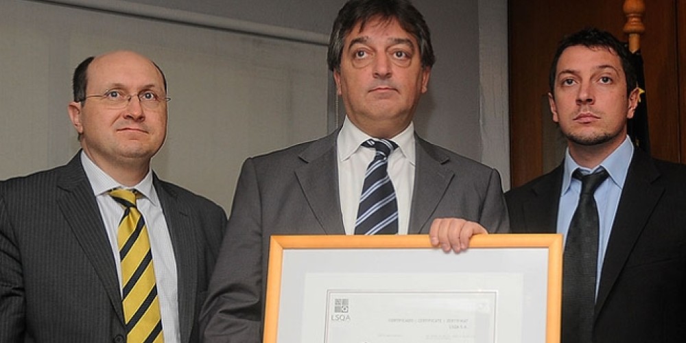 LSQA renovó certificación de calidad a Peñarol por su elevado nivel de gestión