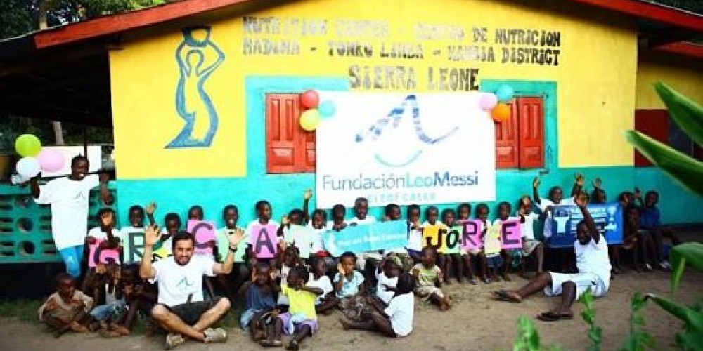 La Fundación Leo Messi en África