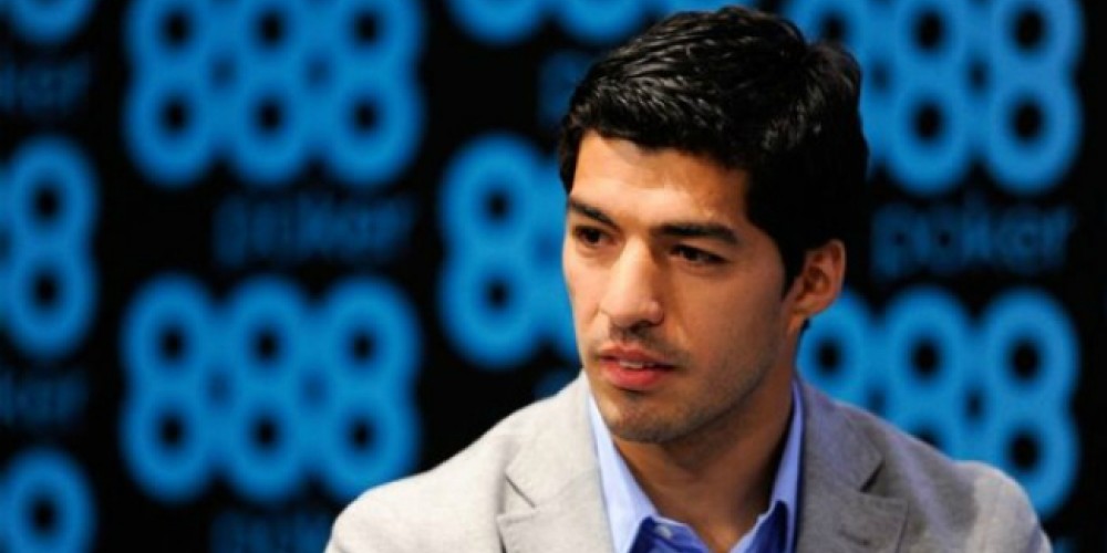 Luis Su&aacute;rez, nuevo embajador del sitio 888poker.com