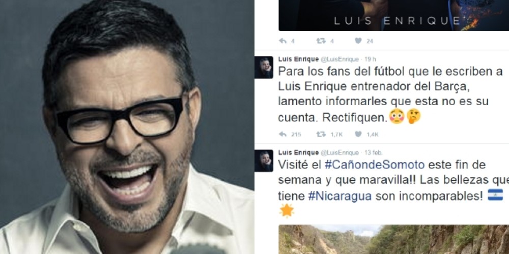 El compositor que fue confundido con Luis Enrique tras la derrota del Barcelona