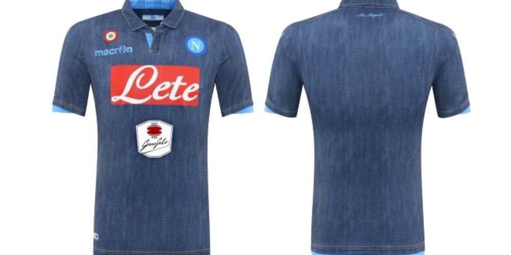 El Napoli sorprendi&oacute; con su camiseta de jean