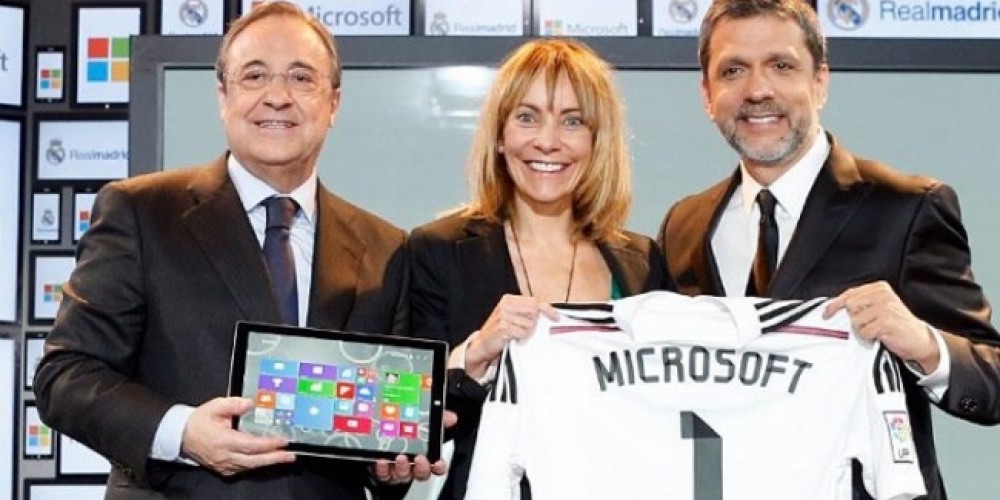 Real Madrid y Microsoft juntos por la “revolución digital Madridista”