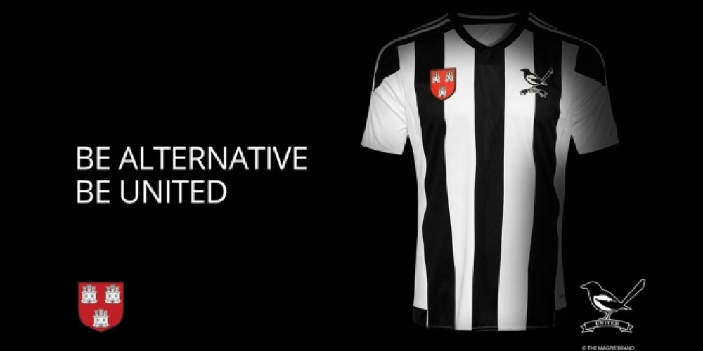 Los hinchas del Newcastle, enojados con un sponsor, venden su propia camiseta