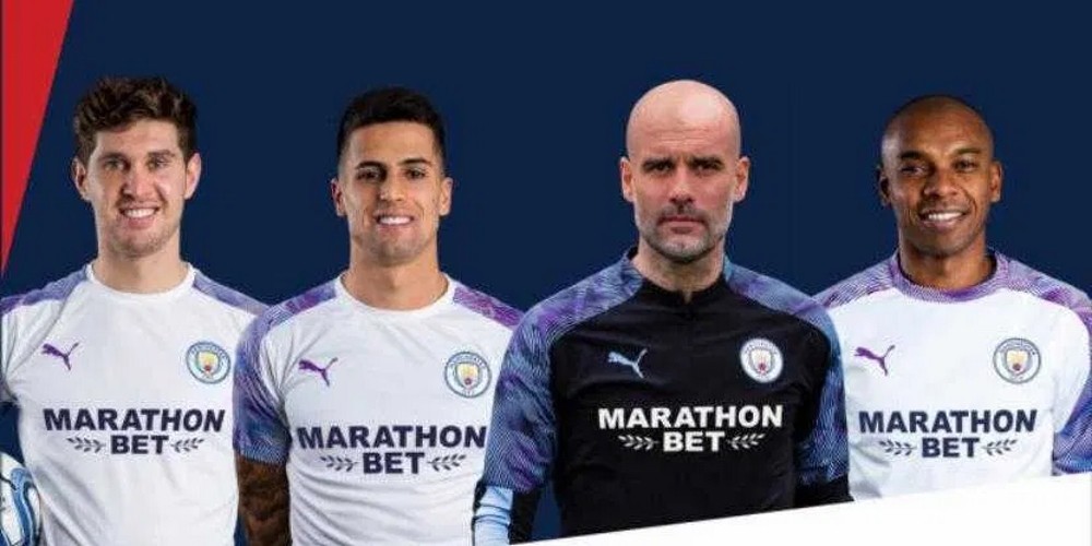 Manchester City cerró con Marathonbet como primer sponsor de su camiseta de entrenamiento