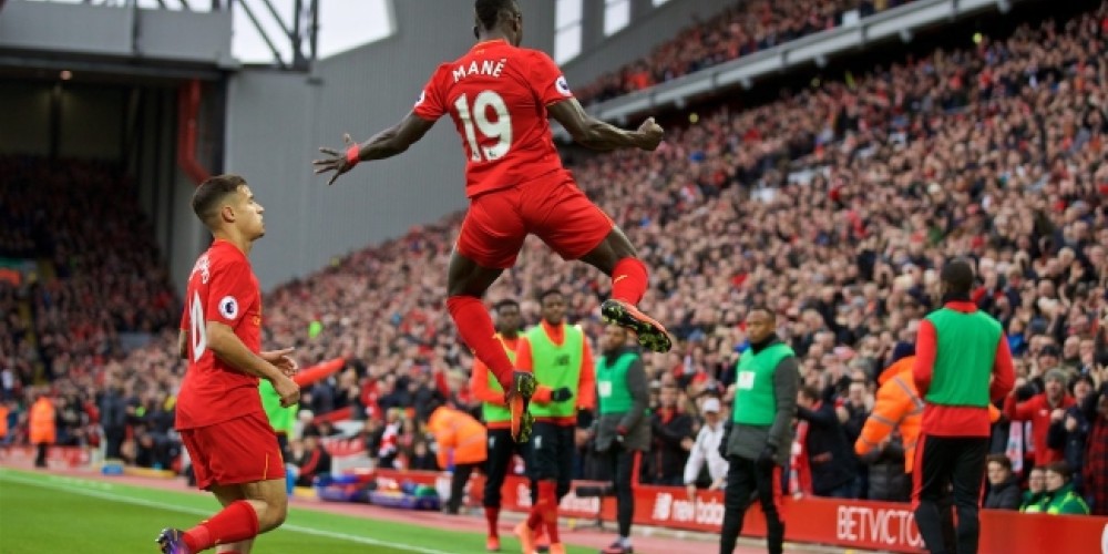 El futbolista del Liverpool que copia los festejos de sus compañeros