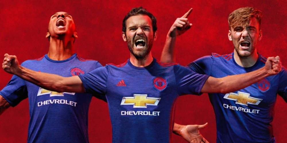 adidas presentó la nueva camiseta alternativa 2016/17 del Manchester United
