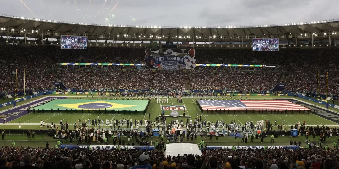 El Maracan&aacute; se visti&oacute; de NFL