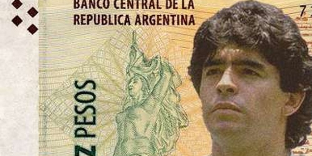 El d&iacute;a en que el nuevo director del Banco Central pidi&oacute; un billete dedicado a Maradona 