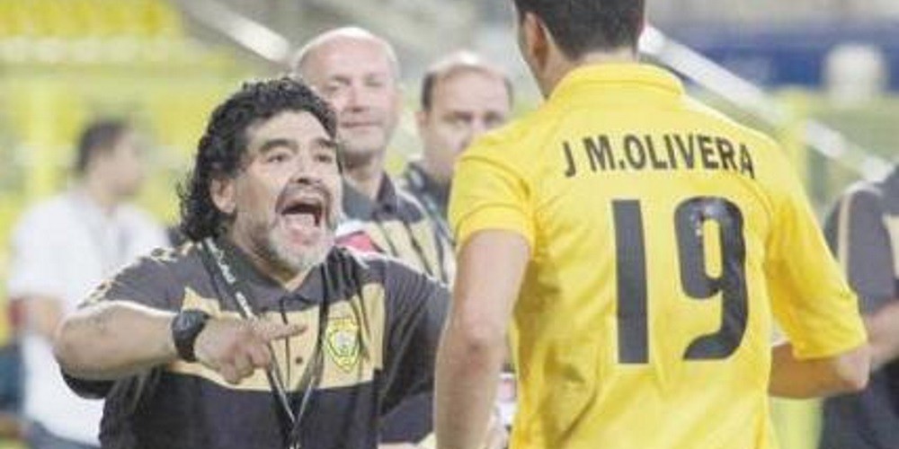 El jugador uruguayo que tiene en su casa escondidos unos botines de Maradona